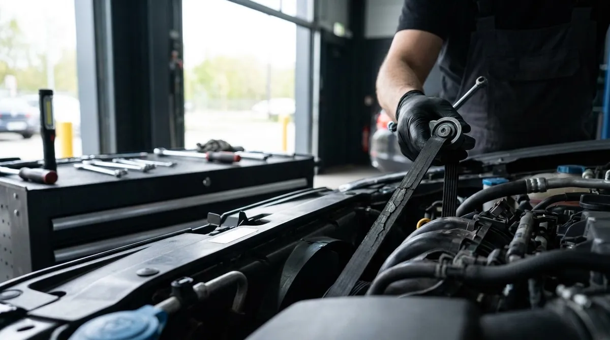 Engine Squeal? How to Check Your Serpentine Belt