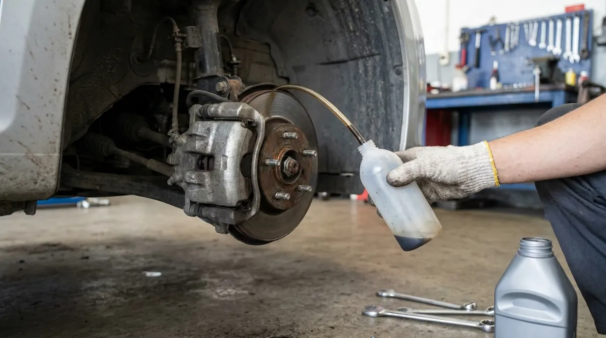Soft Brake Pedal? How to Bleed Your Brakes