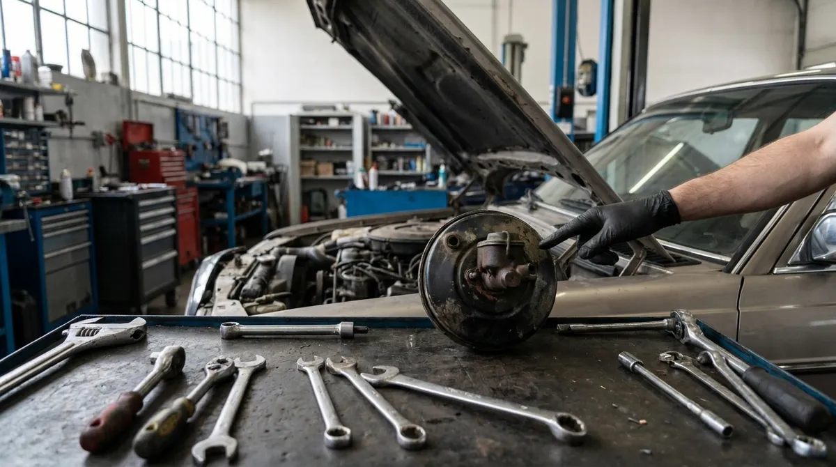 Why Your Brake Pedal Is Hard to Push